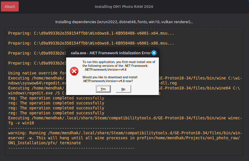 To run this application you first must install one of the following versions of the .NET Framework: .NETFramework,Version=v4.8