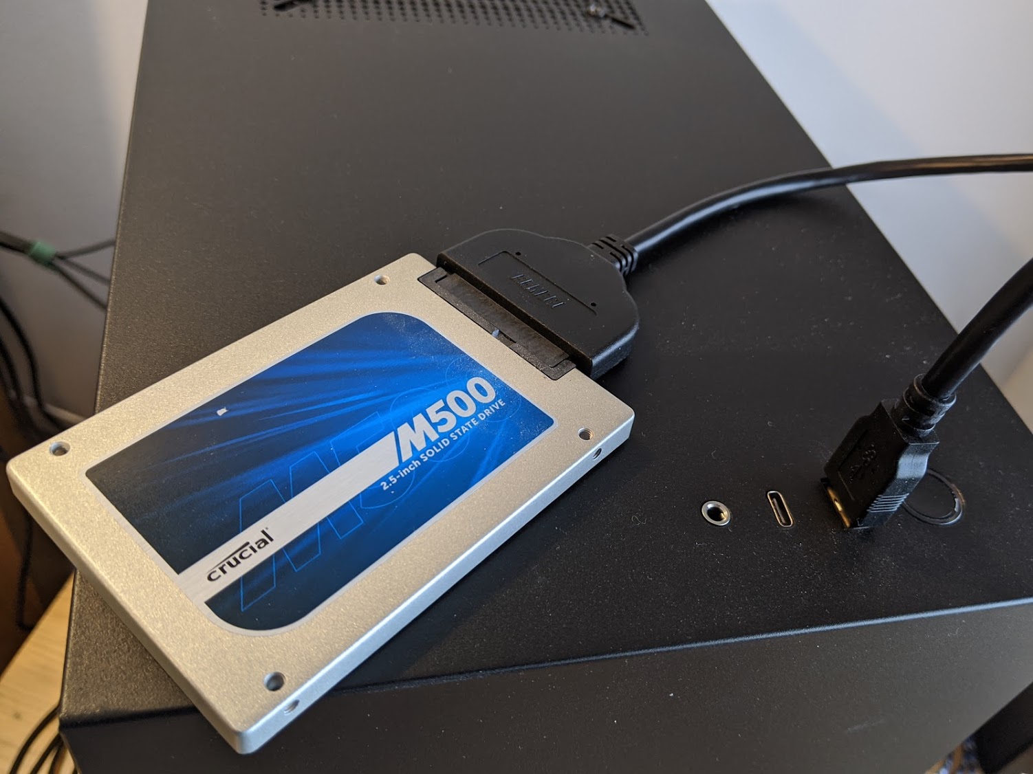 how to format samsung ssd through a usb adapter